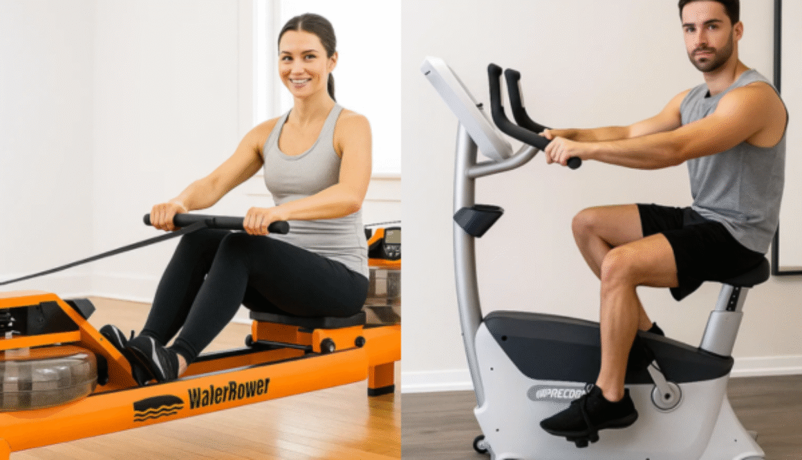 Sweat with Rowing & Riding