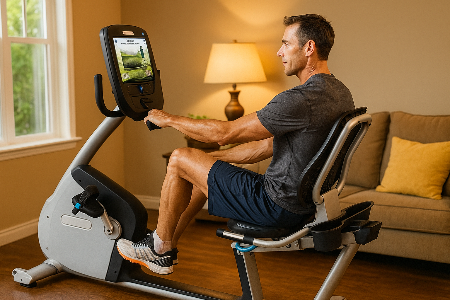 20251011_1330_Man on Exercise Bike_remix_01k7afbm8gf21rdmyca2fsdmdp