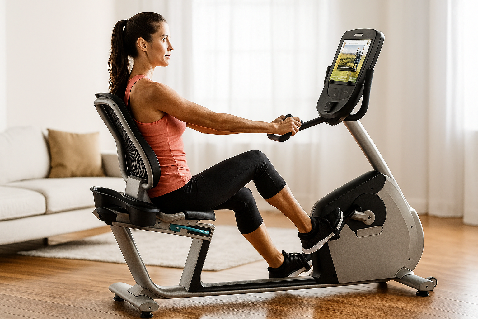 20251011_1341_Woman Exercising Indoors_remix_01k7ag0hnee2ztz8t0qs1ghxvt