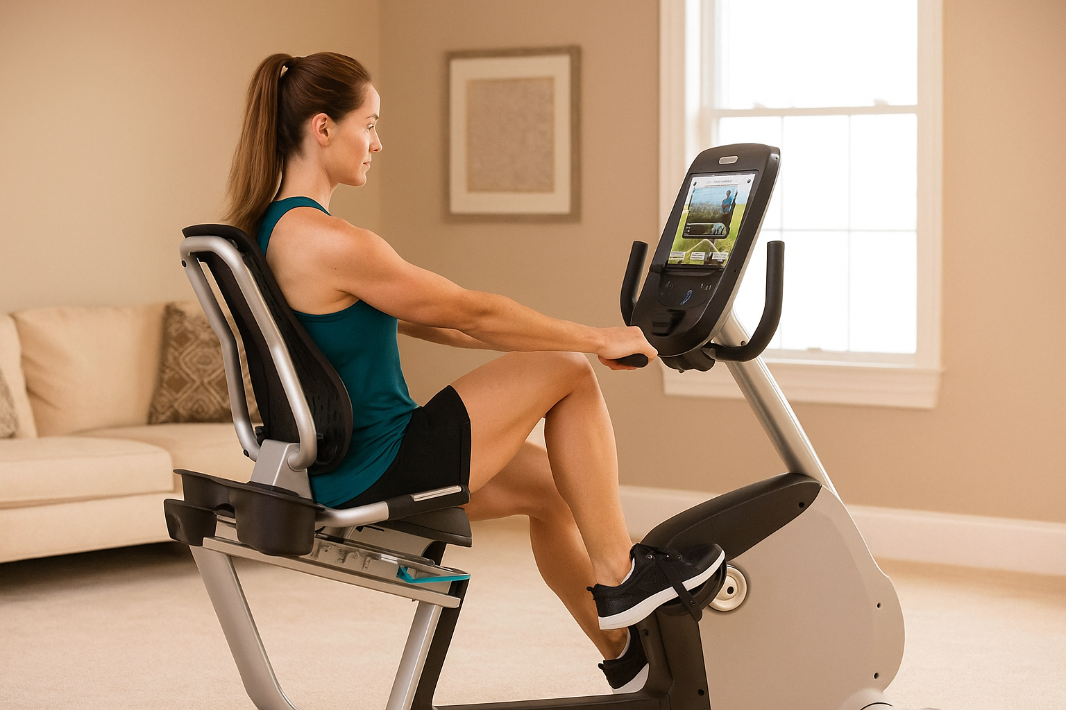 20251011_1341_Woman Exercising Indoors_remix_01k7ag0hnfev3s7svegtcsa6vw