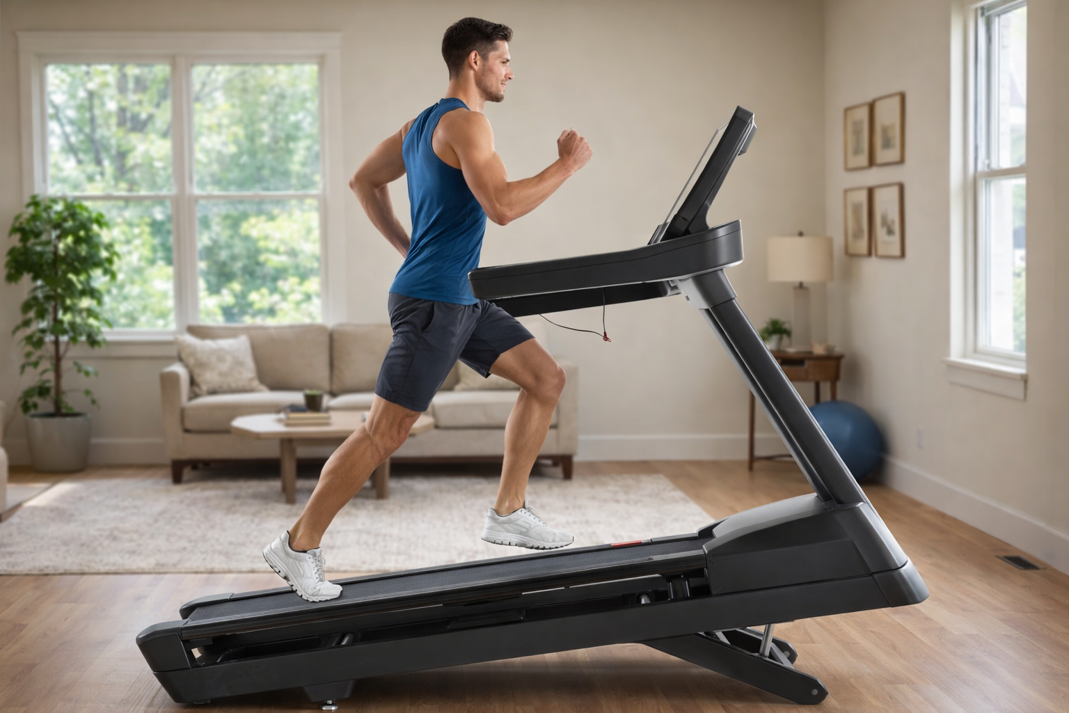 20260227_1352_Man on Treadmill at Home_remix_01kjghch43ff9908y2vmy715ab
