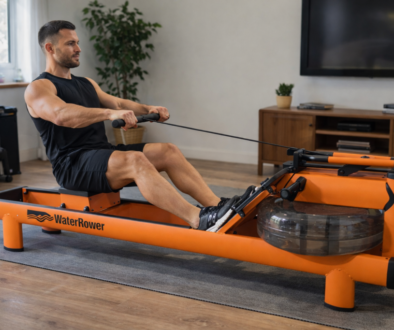 20260131_1455_Man Using WaterRower_remix_01kgb47e4afgrb6f5s3qq5qd2d